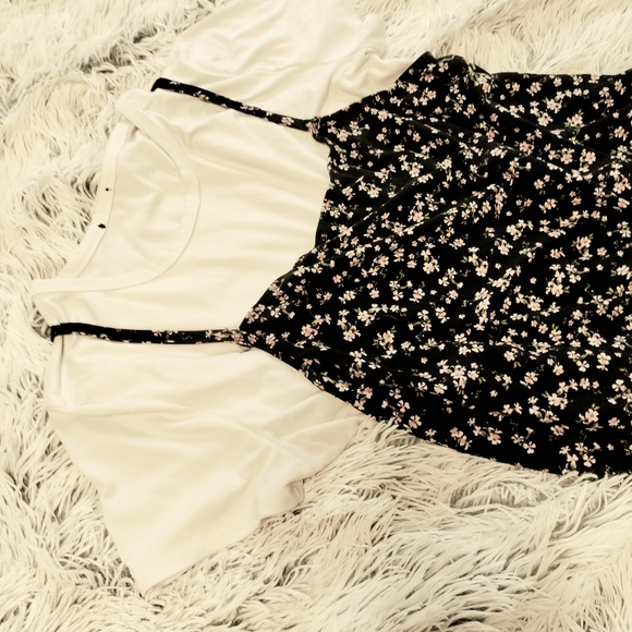 Floral Slip T-shirt Dress - Picture 5 of 8